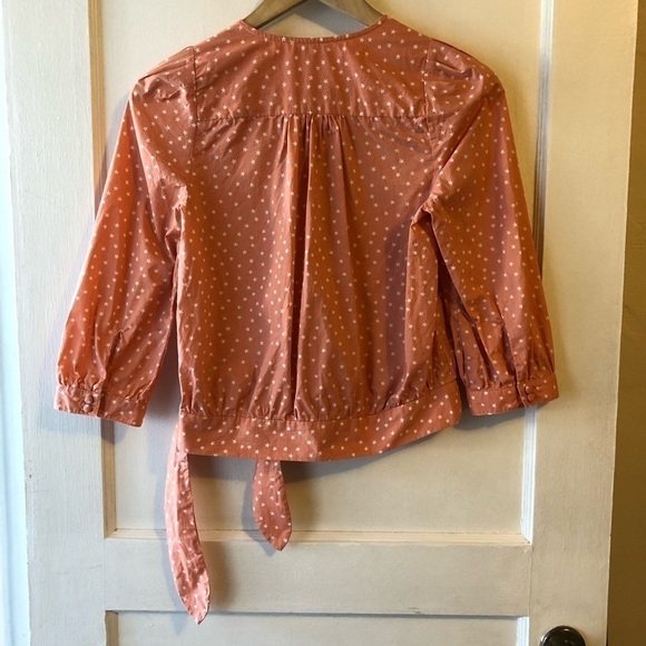 𝅺madewell Star Print Blouse - Picture 2 of 6